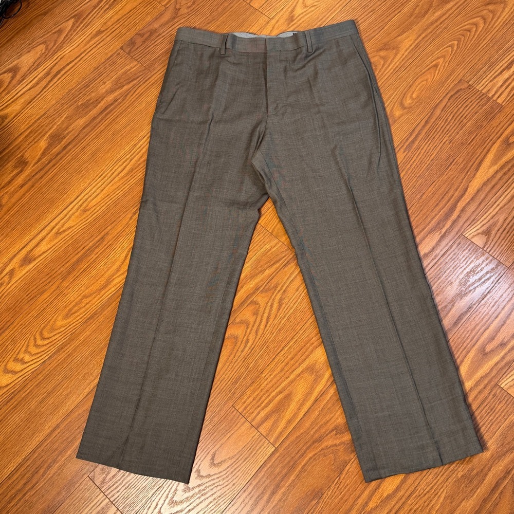 Banana Republic Classic Fit Brown Wool Blend Dress Pants Mens 38x32 S/769670-00